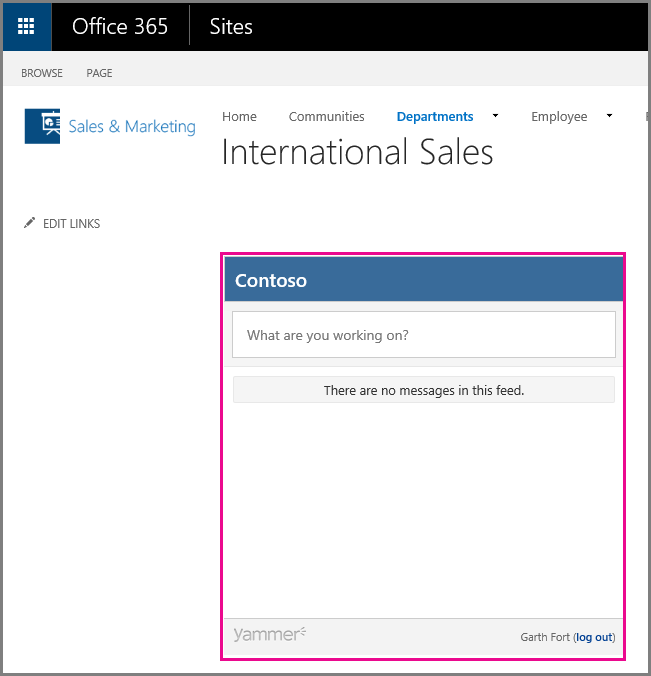 embed onenote in sharepoint